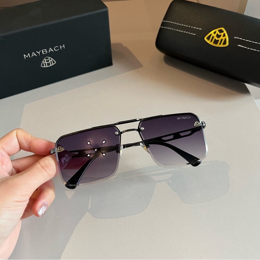 Maybach Black Gradient Sunglasses - image 5